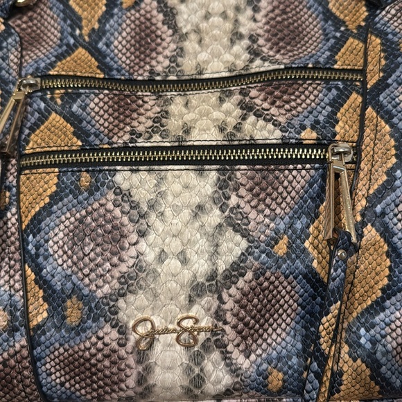 Jessica Simpson purse snake print - Picture 2 of 9
